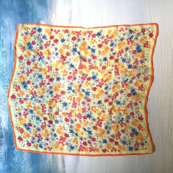 ECHO 100% Silk Floral Scarf - Picture 2 of 6